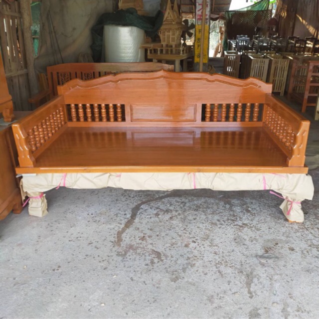 แหย่งโซฟาไม้สักแท้ ส่งฟรี‼️ยกเว้นภาคใต้ มีค่าจัดส่งเพิ่มเติม 600บาท