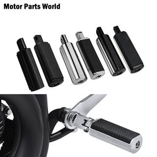 Motorcycle Defiance Foot Peg Male Footrests Pedal For Harley Dyna Fat Bob FXDF Street Bob Touring FLHT Softail Sportster