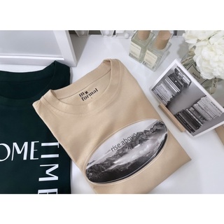 เสื้อยืดโอเวอร์ไซส์ Oversize  "Rise Above" unisexS-5XL