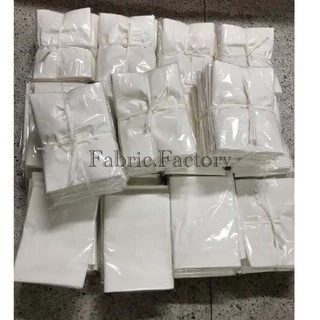 FabricFactory P ผ้าบริจาค ผ้าดิบ ขนาด 1.20x2.70 เมตร ทำบุญ ผ้าห่อศพ พร้อมใบแจ้งบริจาค