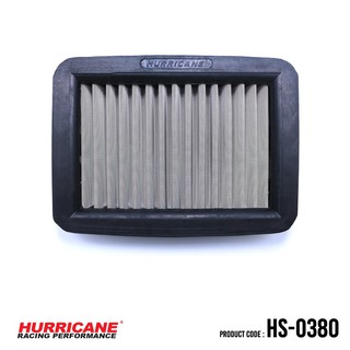 HURRICANE กรองอากาศสแตนเลสสตีล เฮอร์ริเคน รุ่น HS-0380 Honda HR-V,Vezel Jazz