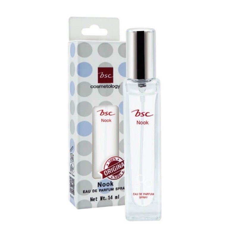 น้ำหอมนุค BSC Nook Eau de Parfum Spray 14 ml. บีเอสซี นุ๊ค โอ เดอ พาร์เฟิม สเปรย์  ของแท้