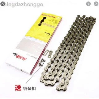 โซ่จักรยาน 104 ข้อ Size 1/2" x 1/8" ยี่ห้อ MAYA M410 โซ่ คุณภาพดี ส่งเร็ว