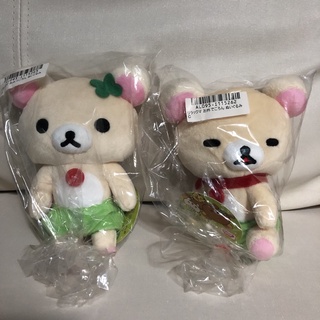 ตุ๊กตาตัวเล็ก “โคริลัคคุมะ” (Korilakkuma) Rilakkuma / ตุ๊กตาหมีน้อย พวงห้อย / ตุ๊กตาแมวตัวเล็ก ไม่มีสายห้อย / อุนจิเขียว