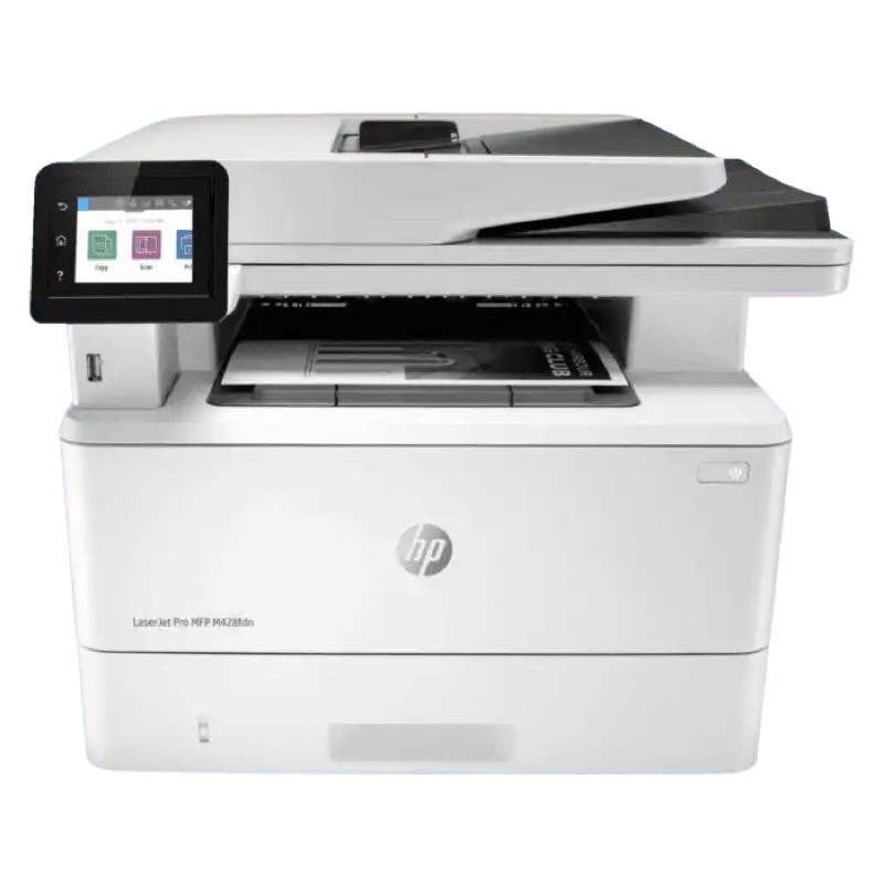 เครื่องปริ้น HP LaserJet Pro MFP M428FDN Print / Copy / Scan / Fax / ADP (W1A29A) เครื่องพร้อมหมึกแท้ 1 ชุด / Lotus Shop