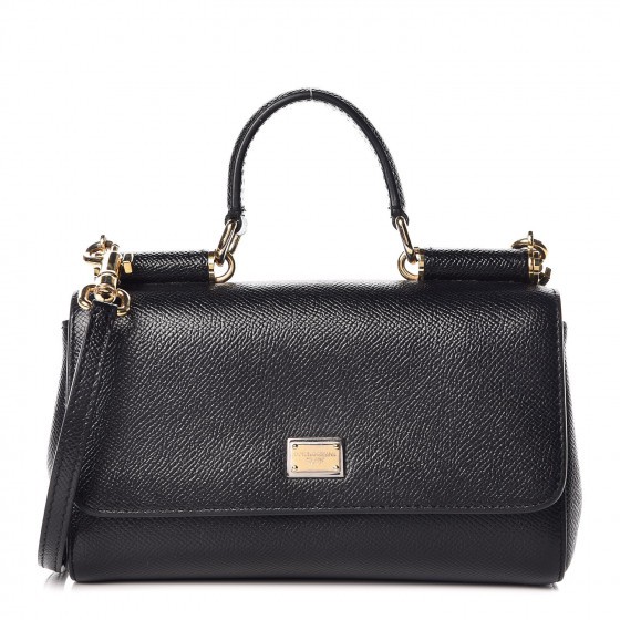 Dolce &amp; Gabbana Dauphine Mini Miss Sicily Bag สีดำ ของใหม่