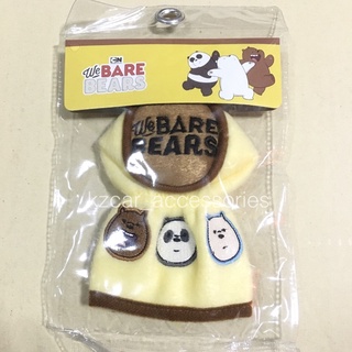 หุ้มเกียร์  We bare bears สีเหลืองพาสเทล ลายใหม่!!ลิขสิทธิ์แท้