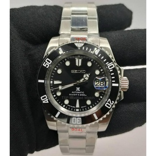 Seiko Mod Submariner Prospex Black