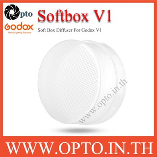 ราคาSoft Box Diffuser For Godox V1 ซอฟท์บ๊อกซ์พลาสติกสำหรับแฟลชV1
