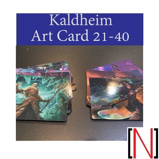 [MTG] Kaldheim Art Card No 21-40 [ภาษาอังกฤษ]