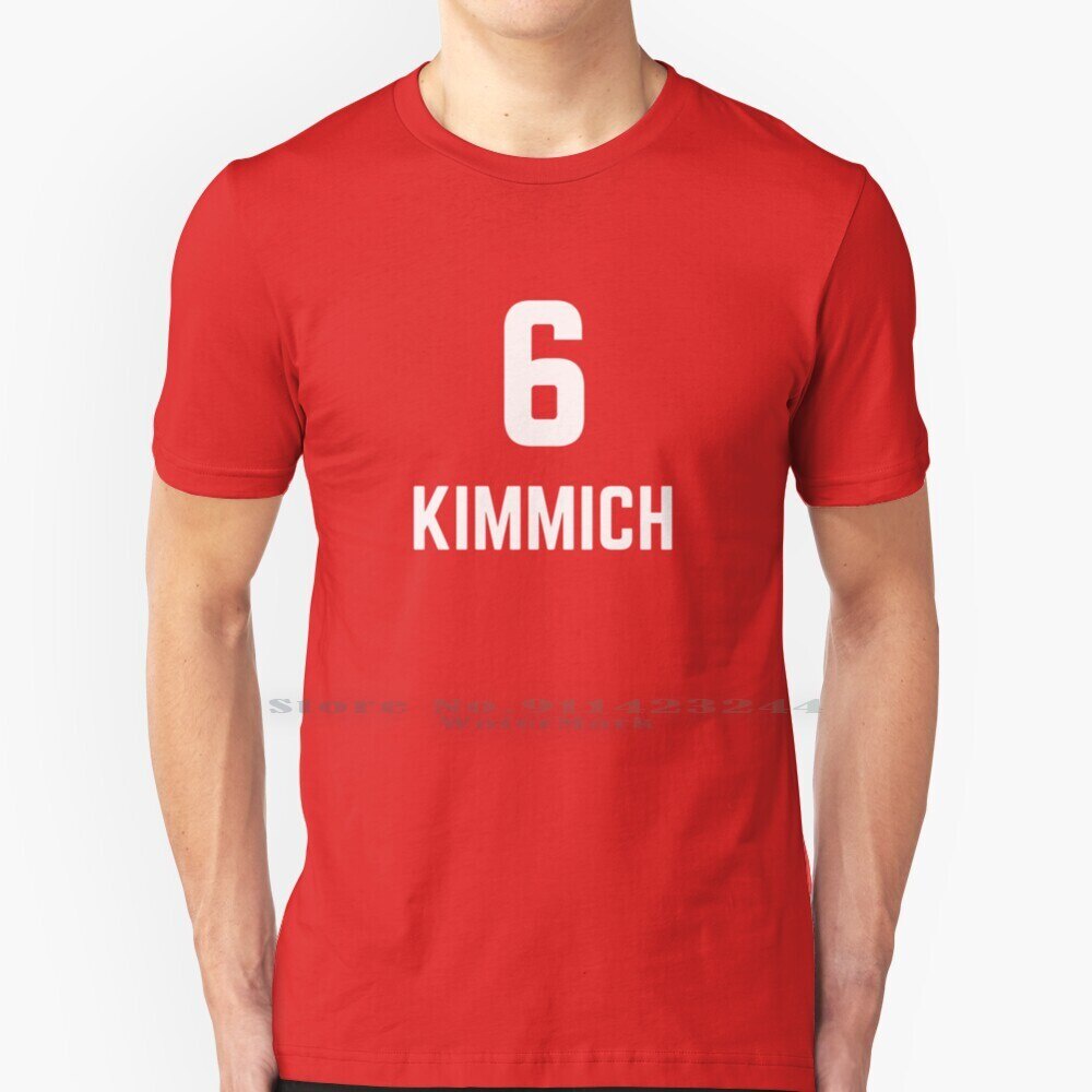 Kimmich T เสื้อ 100% ผ้าฝ้ายแท้ Joshua Kimmich ทีมแฟน Kimmich เยอรมนี Kimmich Kimmich ฟุตบอล Kimmich