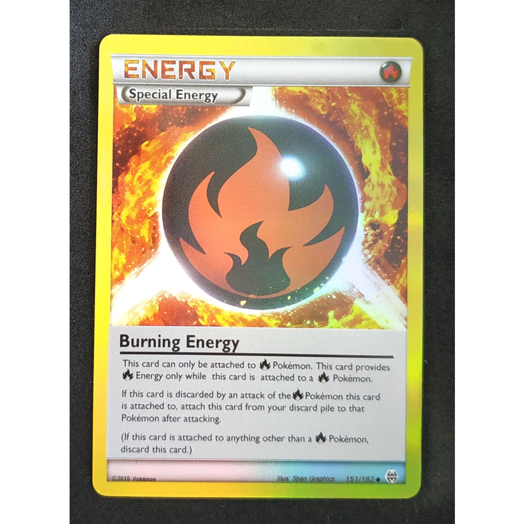 Energy Burning GX 151/162 Pokemon Card Vivid Series ภาษาอังกฤษ