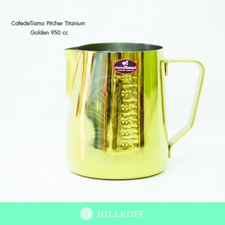 Hillkoff : Tiamo Pitcher Titanium Golden สีทอง 950 cc