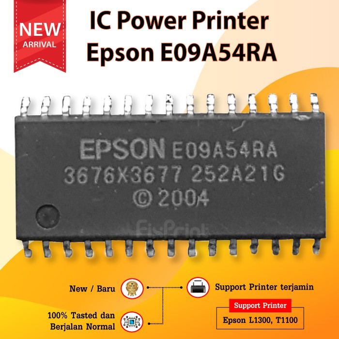 IC Power IC6 เครื่องพิมพ์เมนบอร์ด Epson L1300 T1100 E09A54RA