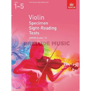 Violin Specimen Sight-Reading Tests, ABRSM Grades 1–5 (9781848493469)