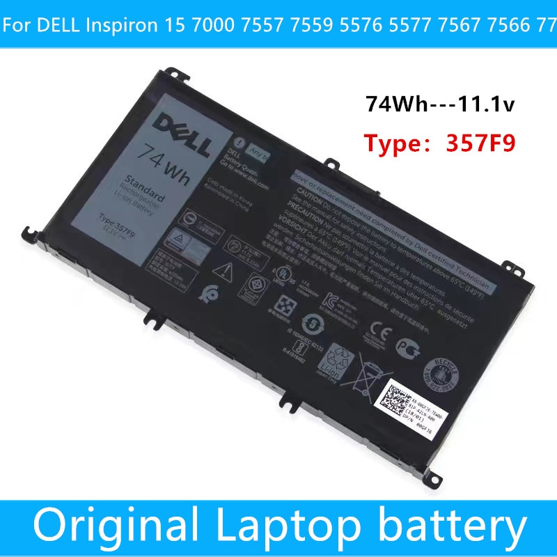 ❤Dell 35F79  Original New Replacement Laptop battery for Dell Inspiron 15 7559 7000 7557 7567 7566 5