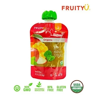 FruityU อาหารบด สำรับเด็กบด ออร์แกนิค พร้อมทาน ขนาด 99 กรัม