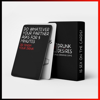 Drunk Desires Card Game Drunk Game การ์ดเกมดื่ม สําหรับคู่รัก