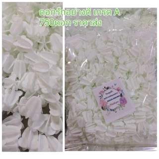 ดอกรัก ดอกรักปลอมสีขาวอมเขียวเสมือนจริง (ดอกรักอย่างดี 750 ดอก ราคาแค่ 69 บาท) พร้อมส่ง เกรดA สวยทุกดอกมีรูร้อยง่าย