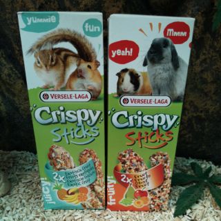 Crispy​ sticks.Exotic Fruit​ &amp;​Fruit​ สำหรับสัตว์ฟันแทะขนาด2*55g