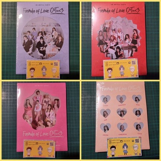 (พร้อมส่ง) อัลบั้ม Formula of Love: O+T=&lt;3 #twice