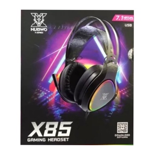 หูฟังเกมมิ่ง NUBWO X85 เสียง 7.1 VIRTUAL SURROUND SOUND