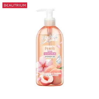 BENICE Peach Love Shower Gel ครีมอาบน้ำ 450ml
