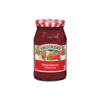 Smucker's Strawberry Preserves สมัคเกอร์ส แยมสตรอเบอร์รี่ 340 กรัม