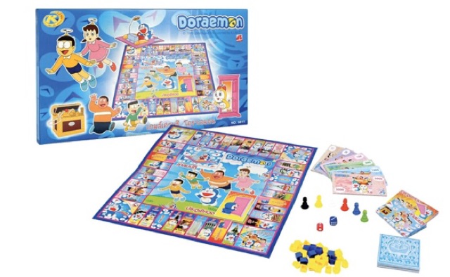 พร้อมส่ง🇹🇭เกมส์เศรษฐี ของแท้ 💯โดเรม่อน Doraemon เกมส์ขุมทรัพย์ เกมส์กระดาน Boardgame monopoly