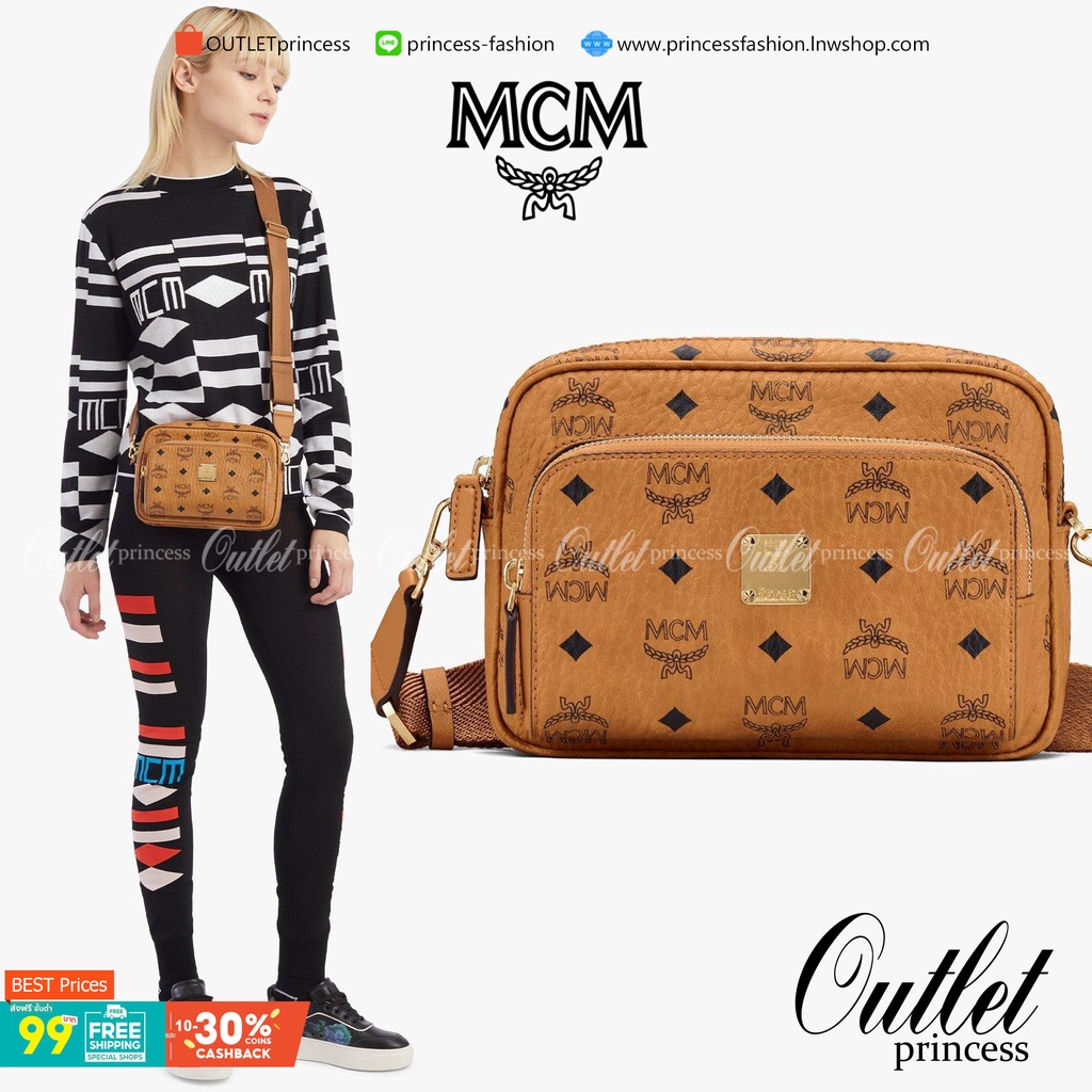 MCM KLASSIK CROSSBODY BAG สาวกเอ็มซีเอ็มต้องมีน้า!! หนุ่มๆเค้าสะพายกัน!! กระเป๋าสะพายข้างทรงครอสบอดี้ ที่ดาราใช้กันเพียบ