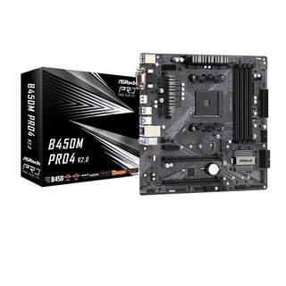 ASROCK MOTHER BOARD B450M-PRO4-R2.0 Model : B450M-PRO4-R2.0