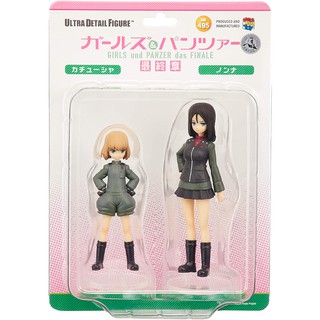 ของแท้จากญี่ปุ่น🧡 Medicom UDF 495 Ultra Detail Figure Girls Und Panzer Das Finale Katyusha &amp; Nonna Set