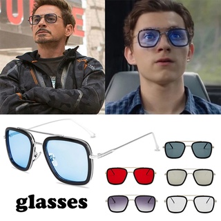 แว่นตาคอสเพลย์ Iron Man Edith Glasses Tony Stark Peter Parker สําหรับผู้ชาย