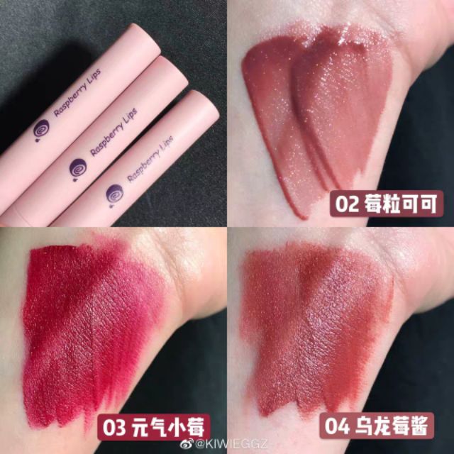 ลิปทิ้นท์กระจก แบรนด์ LEEMEMBER รุ่น Rasberry Lips สี 02 - pattern ...