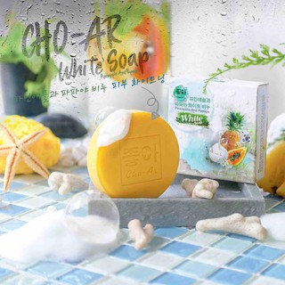 Cho-Ar White Soap สบู่โชอา สบู่สับปะรด