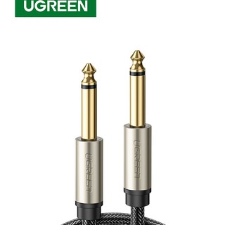 Ugreen สายเคเบิลแจ็คเสียงโมโน 6.35 มม. 6.5 มม. 1/4 นิ้ว TS ไม่สมดุล สําหรับกีตาร์