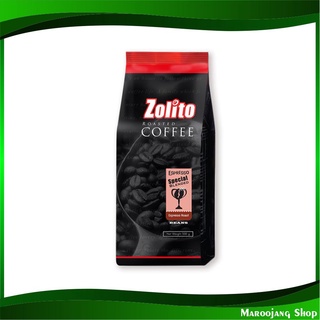 เมล็ดกาแฟคั่วเอสเพรสโซ่สเปเชี่ยลเบลนด์ 500 กรัม โซลิโต้ Zolito Espresso Special Blend Bean กาแฟสำเร็จรูป กาแฟพร้อมชง