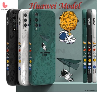 เคส Huawei Nova5T เคส Huawei Nova 7i Huawei Nova 3i Nova 9 Nova 7 Nova 9SE Nova 7SE เคสนาซ่า เคสนิ่ม ลายนักบินอวกาศ SK3