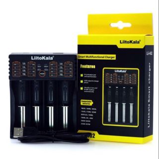 เครื่องชาร์จ Liitokala Lii-402 ชาร์จ4ช่อง