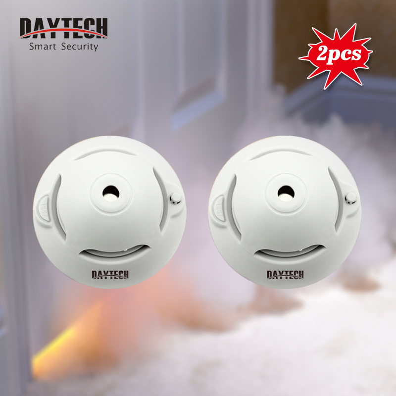 🔥ส่งไวจากไทย🔥Daytech Smoke Detector 10 Year Battery Fire Alarm for Kitchen/Bathroom 2PCS (SM06TA)