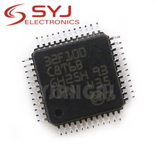 ชิปไอซี ชนิด LQFP-48 STM32F100C8T6 STM32F100C8T6B STM32F100 1 ชิ้น