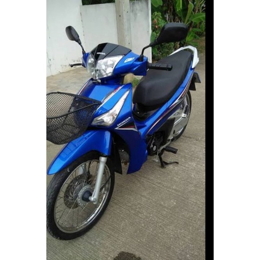ตะกร าหน าใส รถ Wave 125iปลาวาฬต วเก า 12 17 พร อมขาจ บตะกร าหน า รวมน อตยาว 2 ส น 1 Shopee Thailand