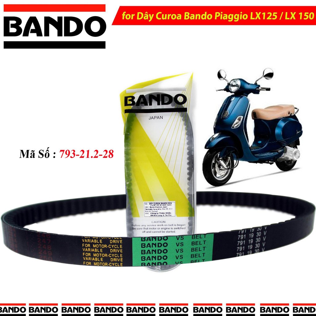 สายพาน Bando AMITI/SAPPHIRE / VESPA 3V