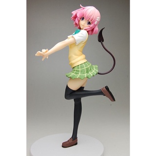 งานแท้ มือ 2 มีตำหนิ Momo Belia Deviluke Figure school uniform Ver. anime To Love Ru FuRyu