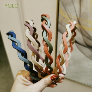 Yolo ที่คาดศีรษะลายงูสไตล์เกาหลีสําหรับผู้หญิง