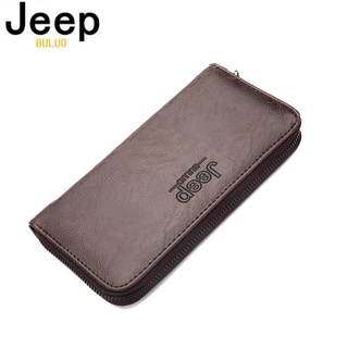 ลดราคา!Jeep BULUO 2020 กระเป๋าถือ กระเป๋าสตางค์ ใบยาว มีซิป ความจุขนาดใหญ่ สําหรับผู้ชาย -1818