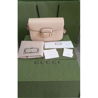 New Gucci Horsebit 1955 fullset สีเบจ ปี 2021