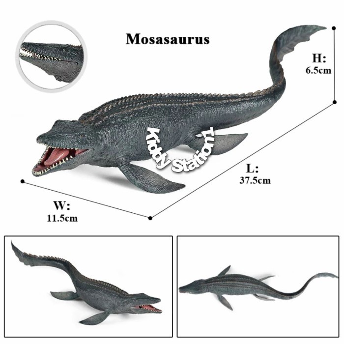 ღღAction Figure Mosasaurus Dinosaur Jurassic World Dino Air FHX5