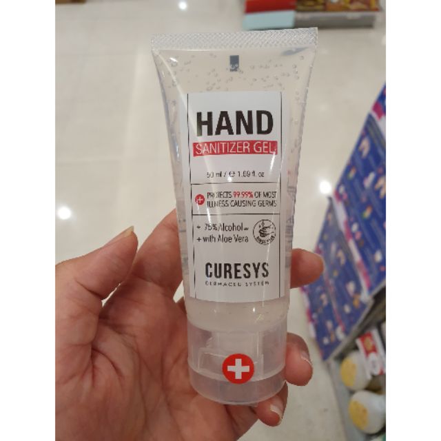Hand Sanitizer gel 50ml. (75% Alcohol)