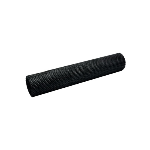 Leo Net ตาข่ายพลาสติก หกเหลี่ยม 17MM.90CMx10M. รุ่น#322 สีดำ